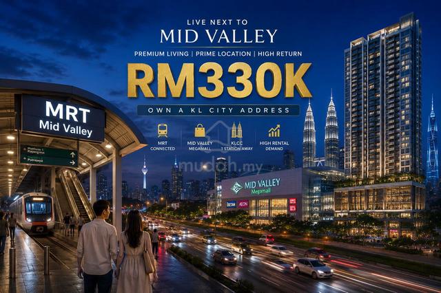 1st Home Invest ! Walk to KTM MRT - Cashback @ KLCC View -Ready Tenant 1
