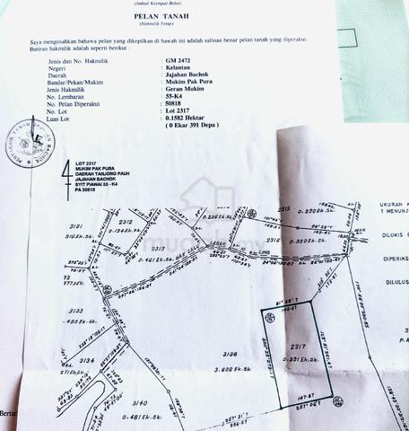 Tanah Padi 4 Ekar di Bachok 3