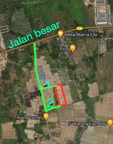 Tanah Lot untuk dijual Last lot12 Pdg Besar Perlis 1