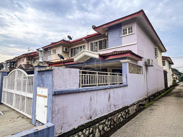 BANK VALUE 770K⭐ END LOT Double Storey Taman Cheras Idaman Sungai Long 1