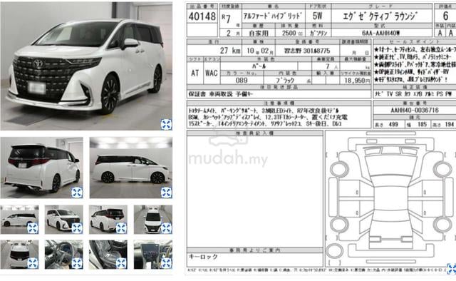 2025 Toyota ALPHARD 2.5 Hybrid Exe. LOUNGE (NEW) - 5