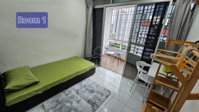 AC Room for Rent,Taman Seri Sari, Bayan Lepas! Near FTZ, USM, Setia 1