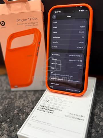 (Like New) iPhone 17 PRO 256Gb Orange - photo 5 of 5