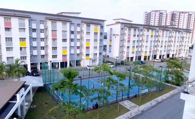 【CORNER UNIT LEVEL 1】Pangsapuri SENTOSA Ready Tenant 1