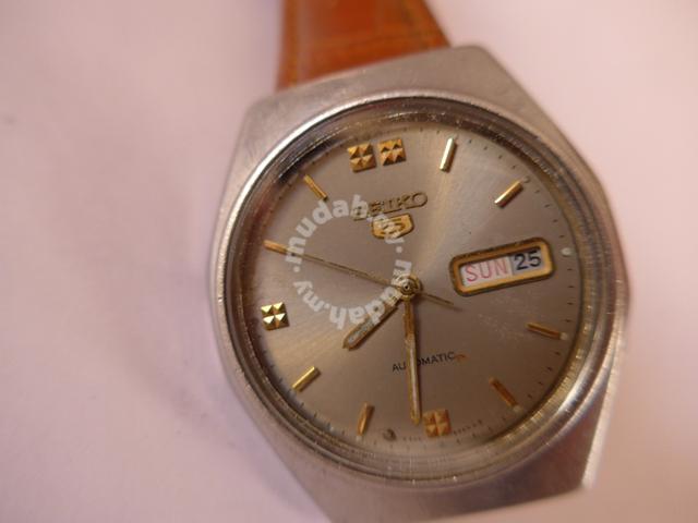 Seiko 5 Automatic 021489 6309-720A Watch - Watches & Fashion Accessories  for sale in Taman Melawati, Kuala Lumpur