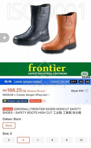 kasut Safety frontier - photo 4 of 4