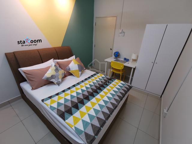 Middle Room for 𝗙𝗲𝗺𝗮𝗹𝗲, Maxim Residence MRT Taman Connaught 1