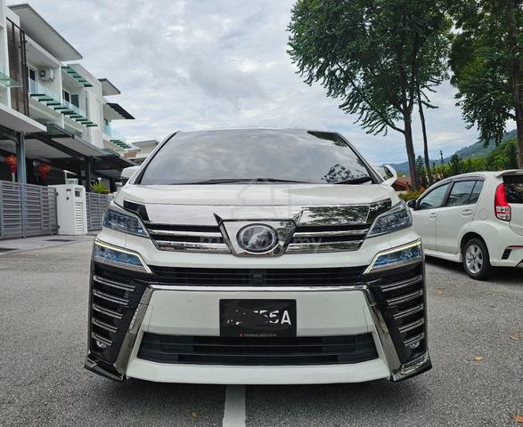2018/2021 Toyota VELLFIRE 2.5 ZG(A)FULLY LOADED - 2