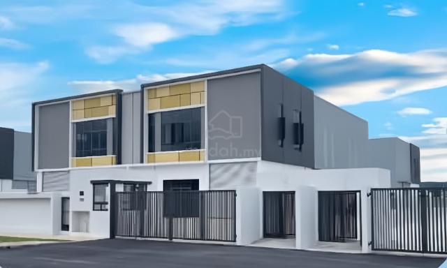 (FREEHOLD! WITH SECURITY!!) 1 Storey Cluster Factory, Bandar Enstek 2