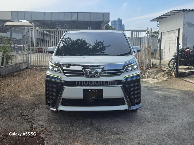 2018 Toyota VELLFIRE 2.5 ZA 360CAM BSM 7 SEATER - 2