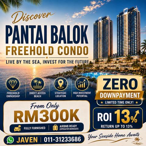 Kuantan Beachfront Resort Condo 1