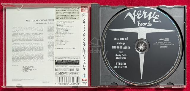 Mel Torme SWINGS SHUBERT ALLEY Japan CD - photo 2 of 4