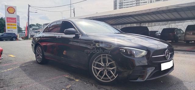 2021 Mercedes Benz E300 AMG 2.0L (A) 77K KM W-9/26 - 2