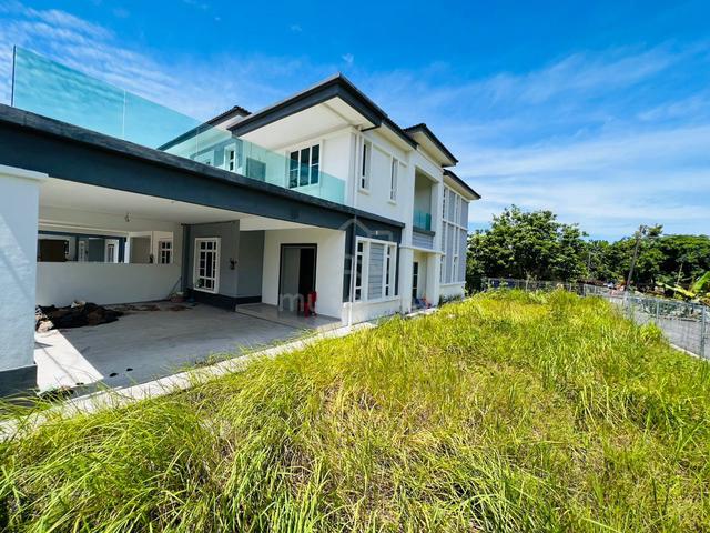Big Corner 4423sqft🔥2 Sty Semi-D Pulau Gadong Near Malim Pokok Mangga 1
