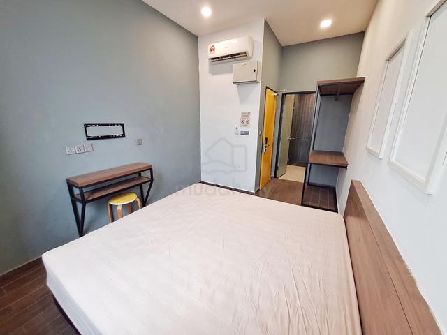 Pudu fully furnished room with private washroom 7mins walk to LRT 1