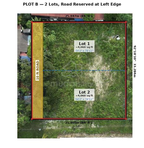 Tanah lot geran bersama utk djual- Tempayan Emas 3,Sg Buloh 1