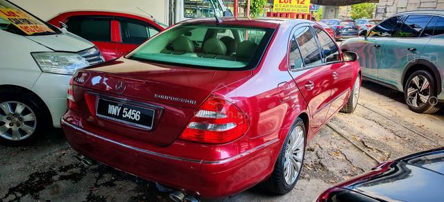 2005 Mercedes Benz E-CLASS 1.8 200 K ELEGANCE - 2