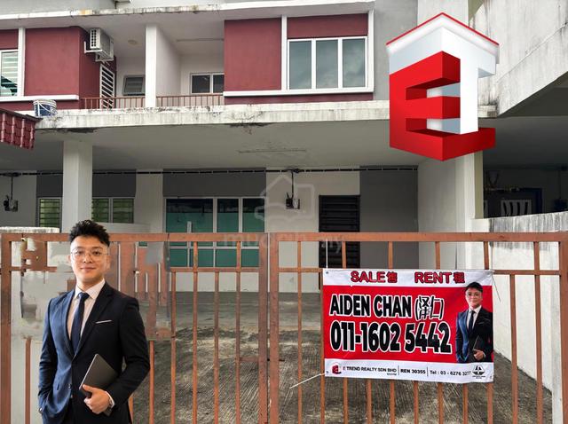 Meru Good Condition FreeHold Double Storey Terrace House Sale 1