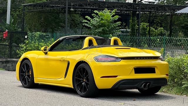 50K KM 2018 Porsche BOXSTER 2.0 14Ways OriYellow - 4