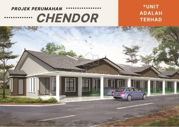 Rumah teres setingkat untuk diJUAL di chendor 1