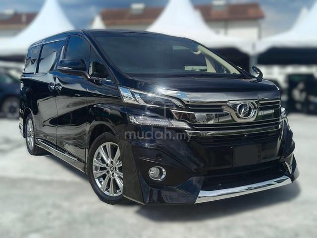 2016 Toyota VELLFIRE 2.5 X (A) 8 SEATER TIPTOP CON - 1