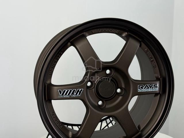 NEW 15 TE37 OG Rim City Vios Yaris Jazz Myvi Ativa - photo 6 of 6
