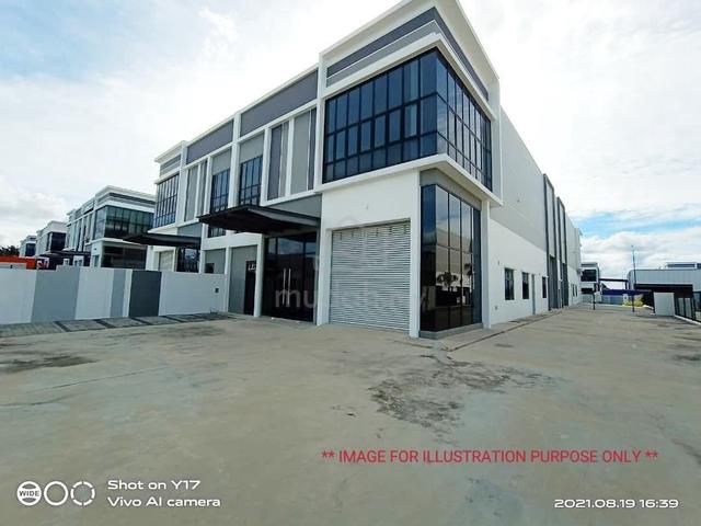 Lowest price/1.5 storey Cluster Factory/Good ROI/Freehold/G&G/Senai/JB 1