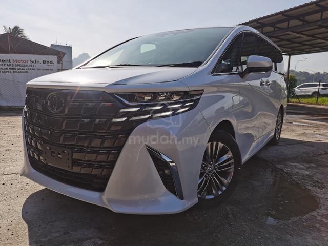 NEW CAR, 51KM ONLY, 2024 Toyota ALPHARD 2.5 Z (A) - 3