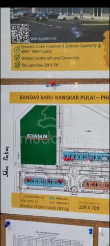 Double Storey Shop Office 🏡  Bandar Baru Kangkar Pulai Central RENT 1