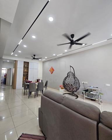 Tampoi Central Park Double Storey Terrace Renovated Unblock Gate Guard 1