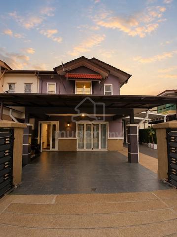 Denai Alam Shah Alam Beautiful End Lot House For Sale 1