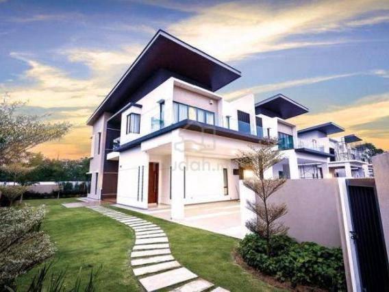 45x85 Golf View Semi-D Baru- Cashback 50k - Free Swimming Pool 1