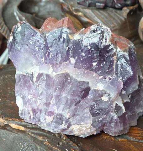 Auralite 23 Red Tip cluster crystal from Canada - photo 2 of 4