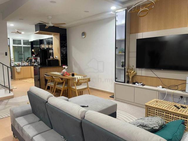 fully furnished double-storey terrace house for rent 1