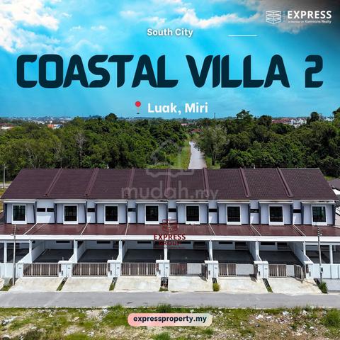 Brand New Double Storey Terrace at Coastal Villa, Luak Miri 1