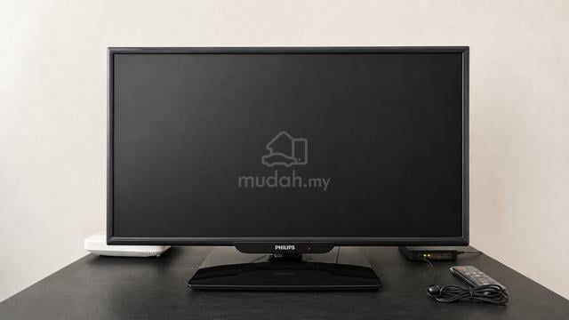 TV Philips 32" Slim LED (Non - Smart TV) - photo 4 of 5