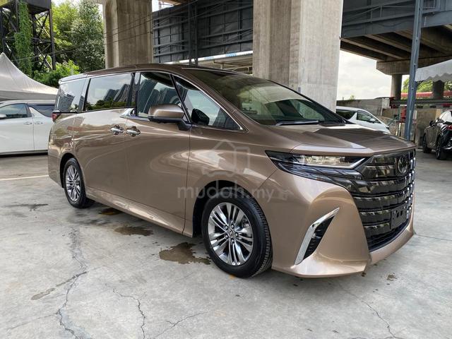 2024 Toyota ALPHARD 2.5 Z GOLD Moonroof 5A 7K-Km - 2