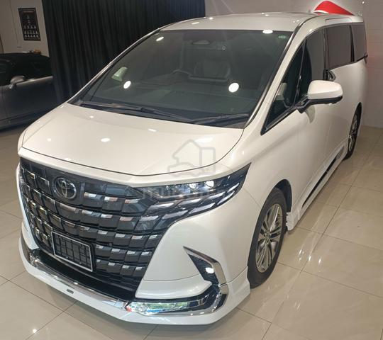 2023 Toyota ALPHARD 2.5 (Z) SIDEROOF MODELISTA MPV - 2