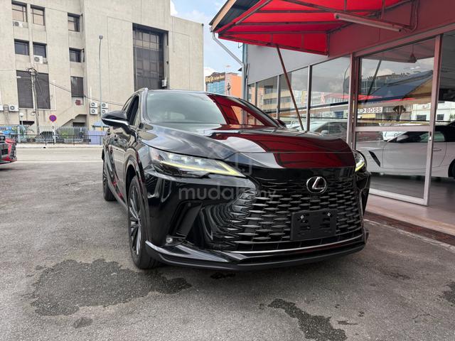 2023 Lexus RX350 L Black + Black Leather Interior - 1