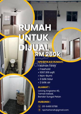 Rumah untuk dijual | Taman Keladi 1