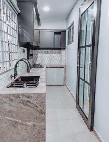 Dah renovate, Facing Open, Teres 1 tingkat 1