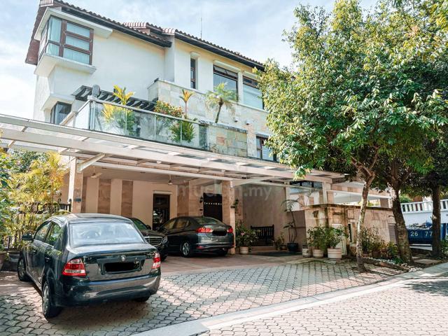 PARTIALLY FURNISHED 3 Storey Link Bungalow Tijani 2 South Bukit Tunku 1