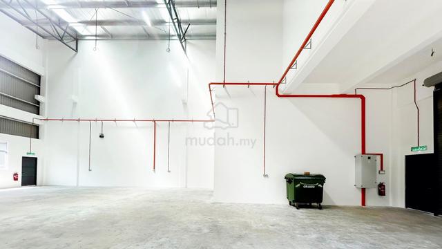 Enstek Industrial Park Facing Main Road 2 storey Semi-D Factory 1