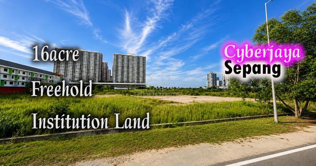 Cyberjaya Persiaran Sepang Freehold 16acre Institution Land 1