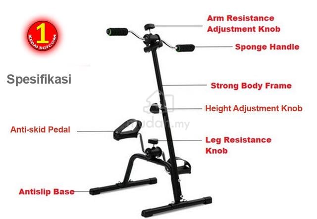 Basikal Latihan Gym Terapi Pemulihan Otot Wargatua - photo 4 of 6