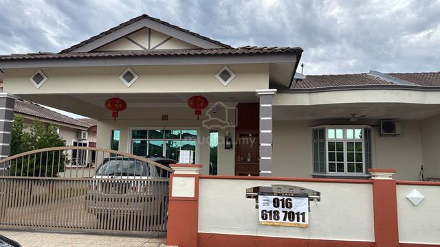 teluk intan taman intan baru freehold single storey semi d for sale 1
