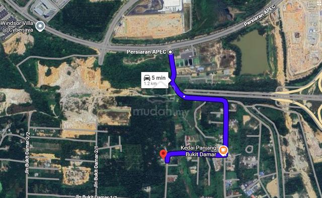 5 ke PERSIARAN APEC FLAT Bungalow Land Bukit Damar Cyberjaya 1