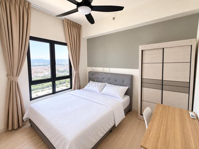 1 Month Deposit! Fully Furnished Medium Room, M LUNA, KEPONG BATU CAVE 1