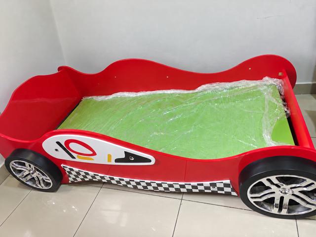 Child Car Bed with Mattress - photo 4 of 4