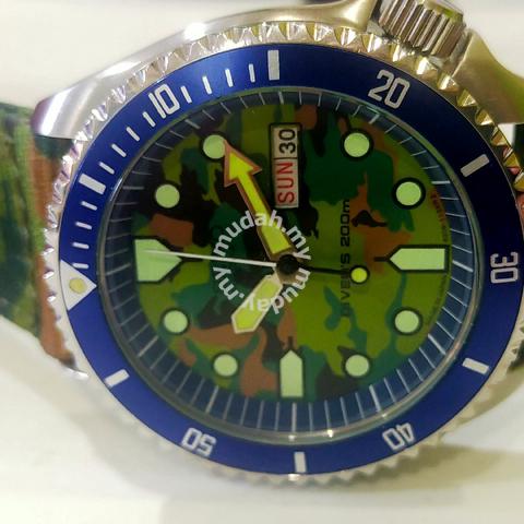 Seiko military diver watch 200m Japan - Watches & Fashion Accessories for  sale in Georgetown, Penang